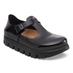 Paris Chunky Natural Leather Black - BIRKENSTOCK