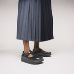 Paris Chunky Natural Leather Black - BIRKENSTOCK