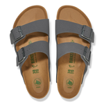 Arizona Vegan Birko-Flor Nubuk Concrete Gray - BIRKENSTOCK