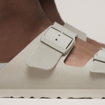 Arizona BS Nubuk Leather Oyster - BIRKENSTOCK