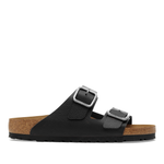 Arizona Wire Buckle Natural Leather Vintage Wood Black - BIRKENSTOCK
