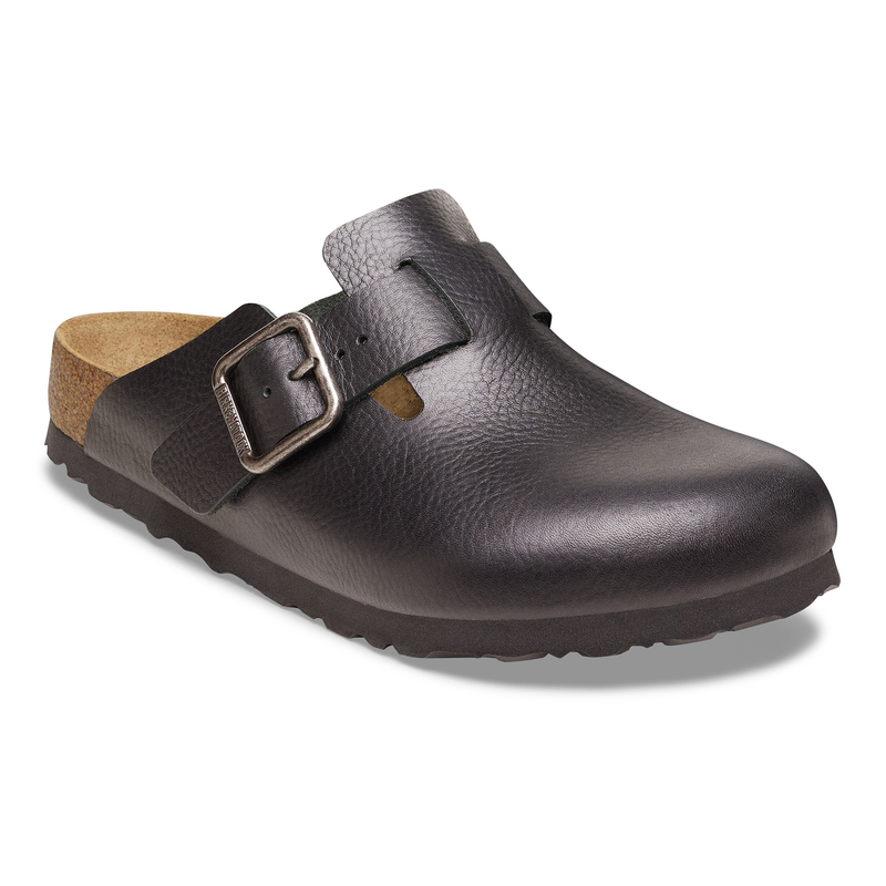 Boston WB Natural Leather Vintage Wood Black