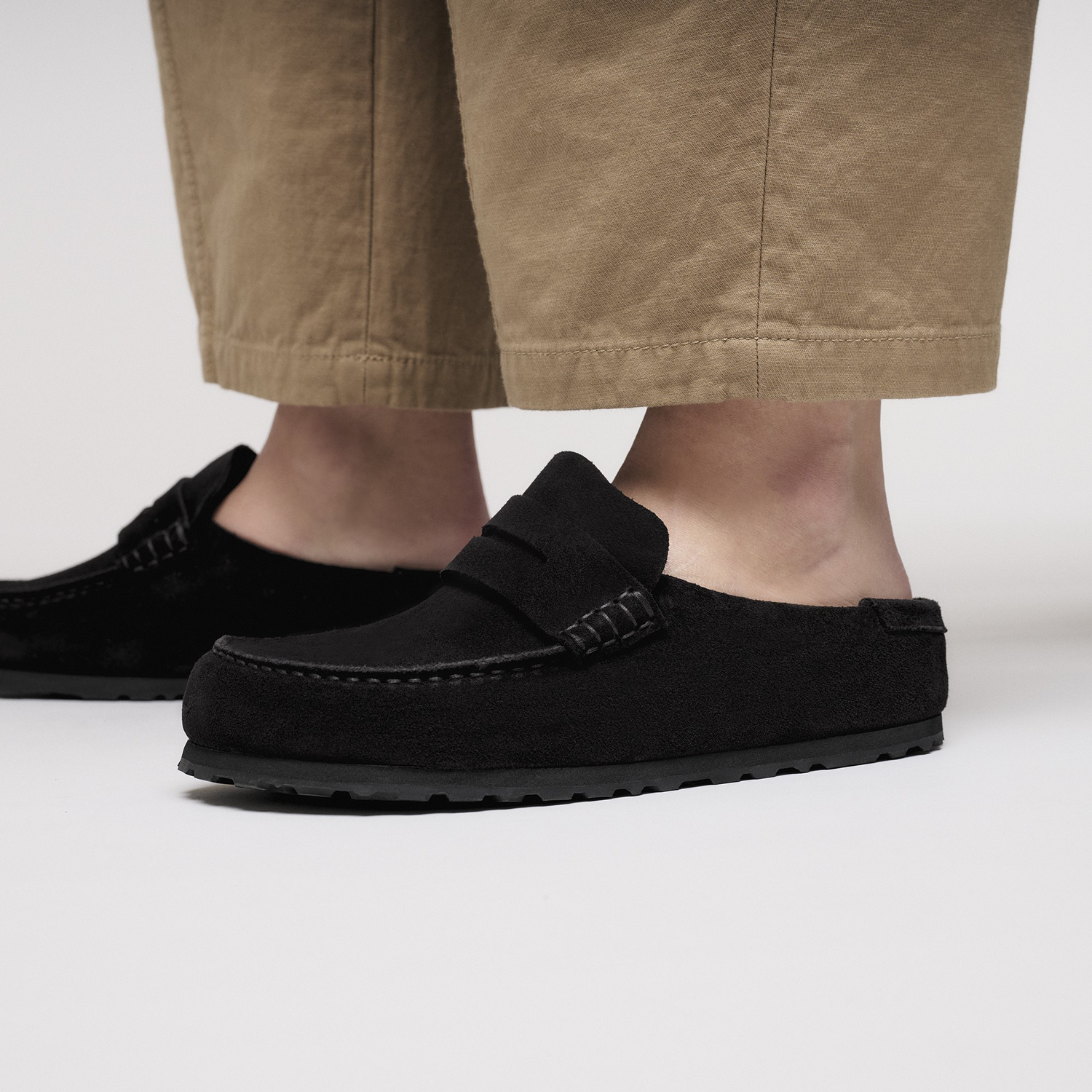 Naples Wrapped Suede Leather Black – BIRKENSTOCK