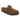 Boston Soft Footbed Suede Leather Dark Tea Tonal