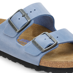 Arizona Soft Footbed Natural Leather Oiled Elemental Blue - BIRKENSTOCK