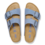 Arizona Soft Footbed Natural Leather Oiled Elemental Blue - BIRKENSTOCK