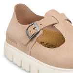 Paris Chunky Suede Leather Warm Sand - BIRKENSTOCK