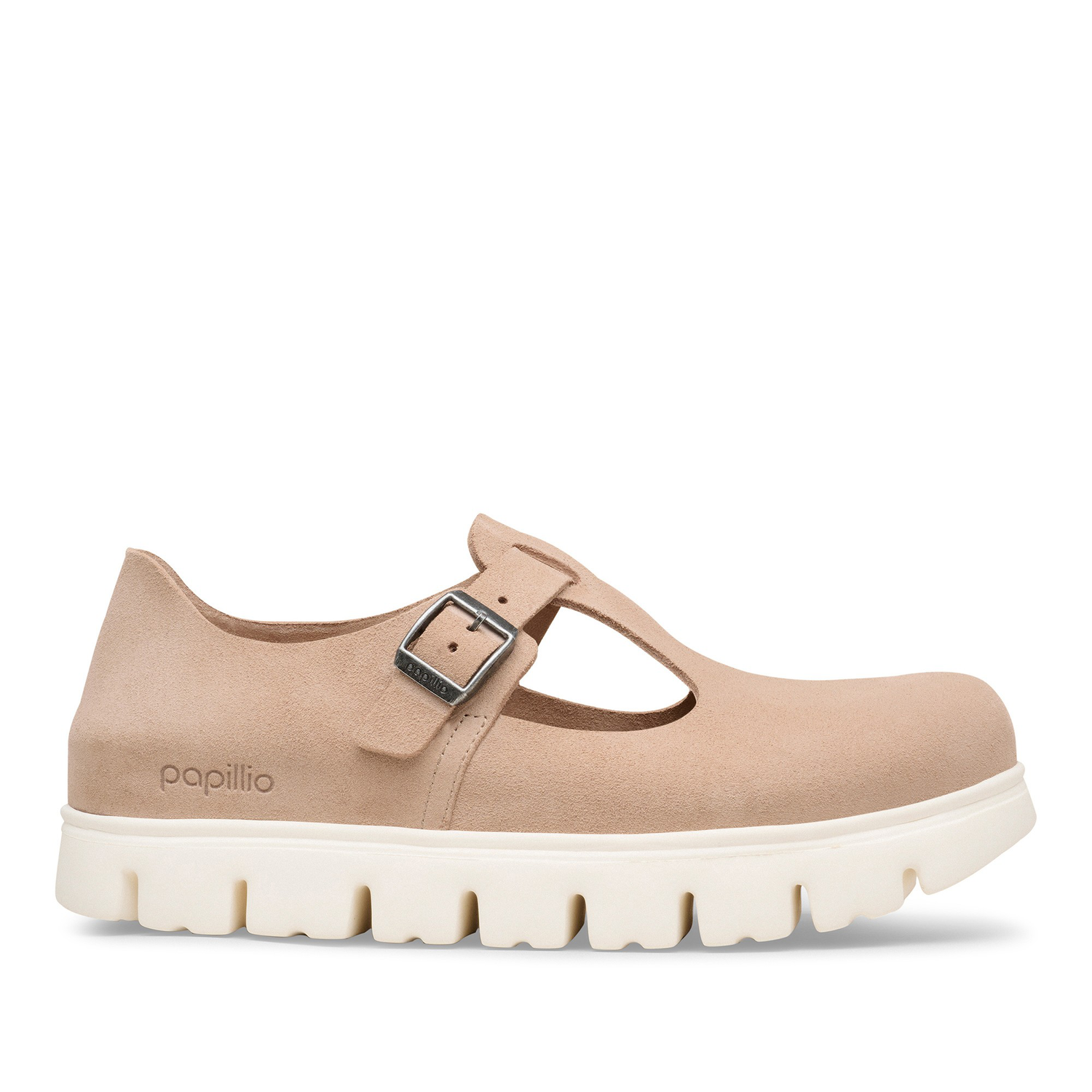 Paris Chunky Suede Leather Warm Sand - BIRKENSTOCK