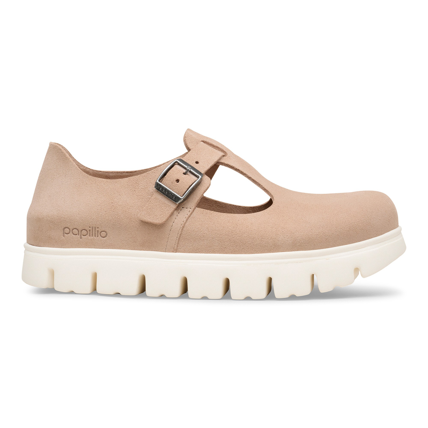 Paris Chunky Suede Leather Warm Sand - BIRKENSTOCK
