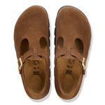 Paris Chunky Suede Leather Dark Tea - BIRKENSTOCK
