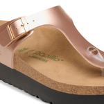Gizeh PAP Flex Platform Birko-Flor Electric Metallic Copper - BIRKENSTOCK