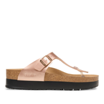 Gizeh PAP Flex Platform Birko-Flor Electric Metallic Copper - BIRKENSTOCK