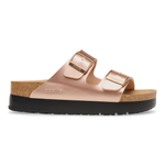 Arizona PAP Flex Platform Birko-Flor Electric Metallic Copper - BIRKENSTOCK