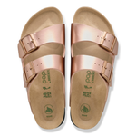 Arizona PAP Flex Platform Birko-Flor Electric Metallic Copper - BIRKENSTOCK
