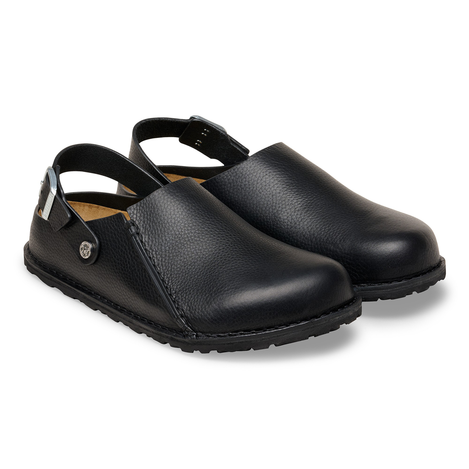 Lutry Premium Natural Leather Black - BIRKENSTOCK