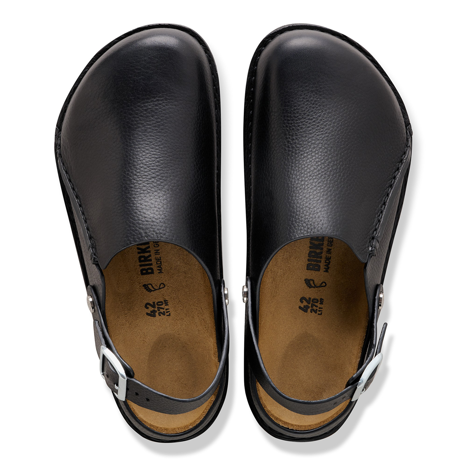 Lutry Premium Natural Leather Black - BIRKENSTOCK
