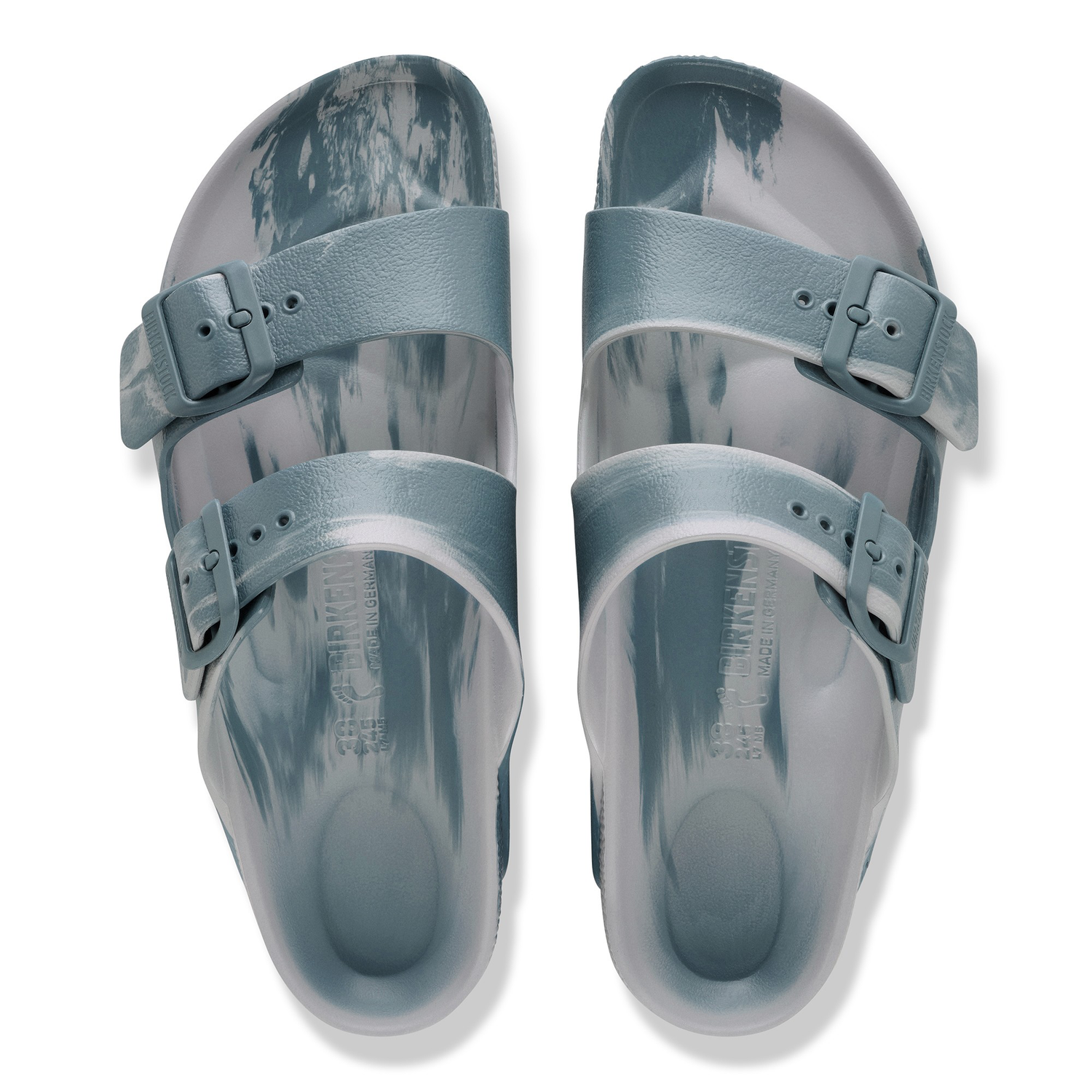 Arizona EVA Basalt Gray/Stone Coin Multi - BIRKENSTOCK