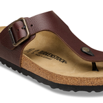 Ramses Wire Buckle Natural Leather Vintage Wood Roast - BIRKENSTOCK