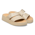Almina Natural Leather Oyster - BIRKENSTOCK