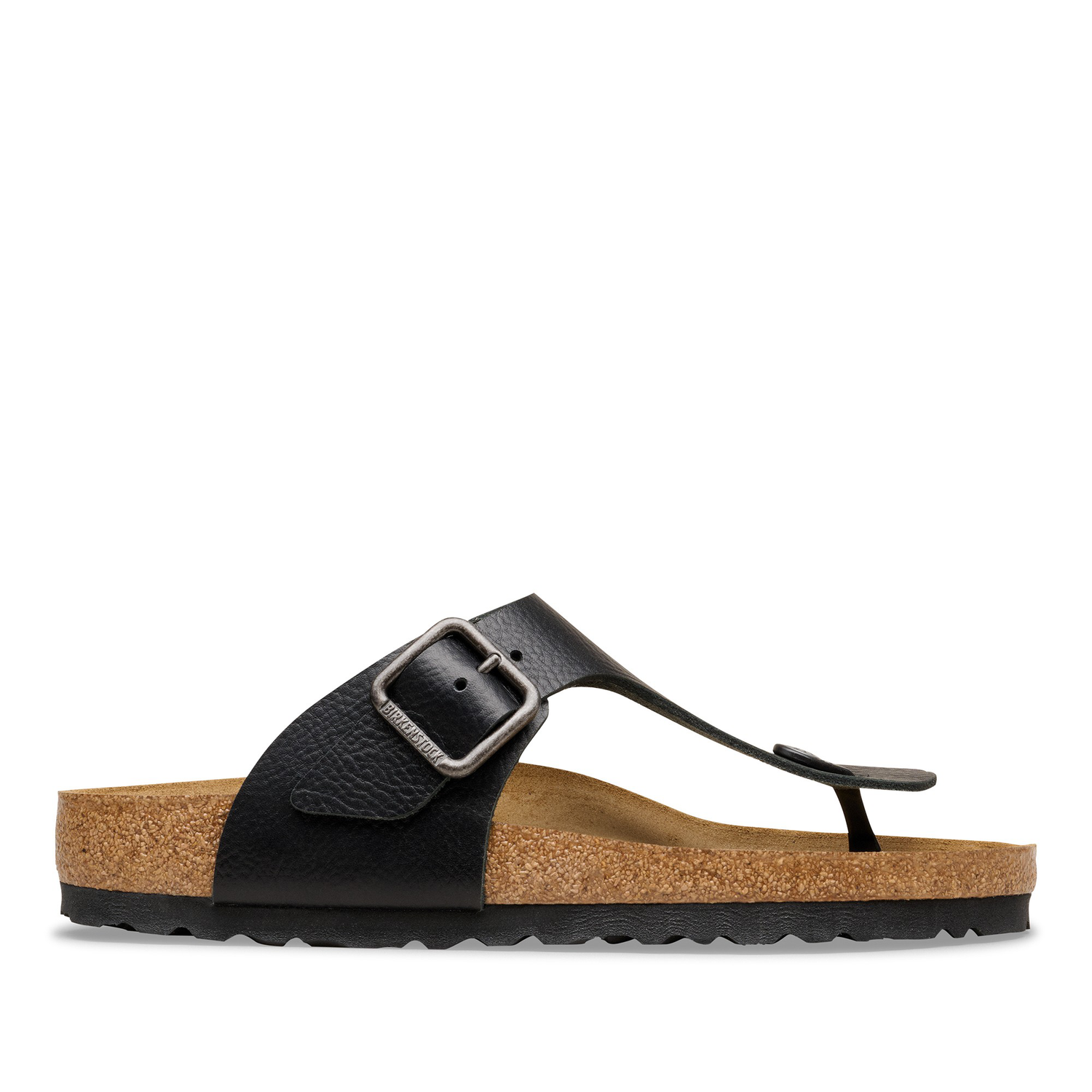 Ramses Wire Buckle Natural Leather Vintage Wood Black - BIRKENSTOCK