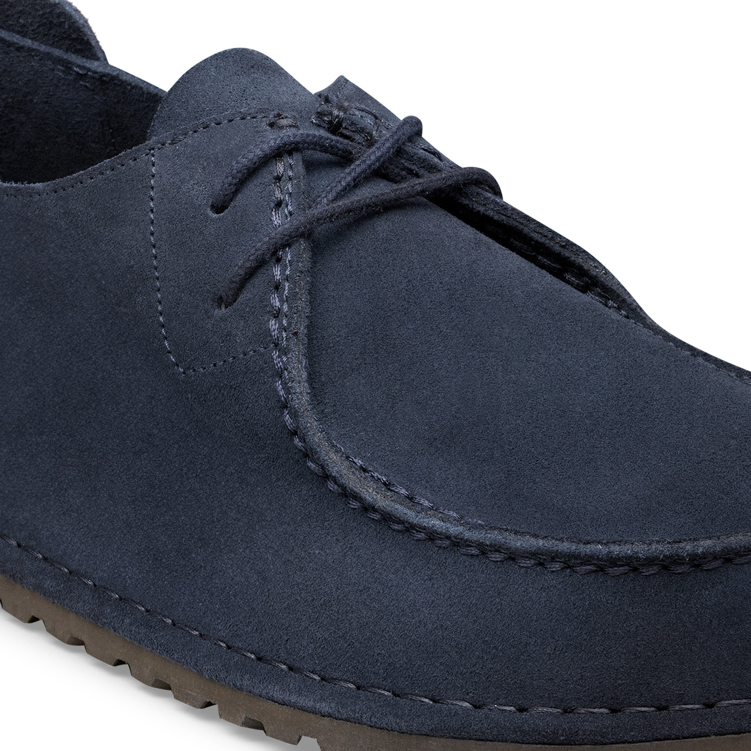 Utti Lace Suede Leather New Navy - BIRKENSTOCK