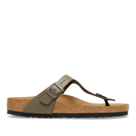 Gizeh BS Natural Leather Concrete Gray - BIRKENSTOCK