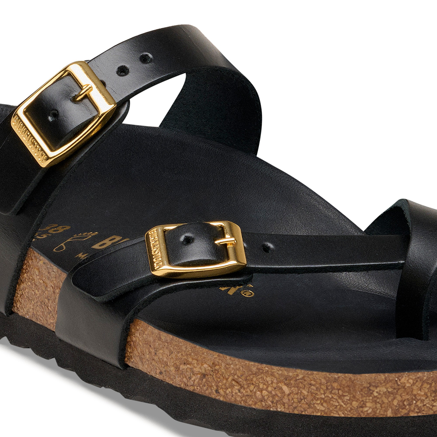 Mayari Natural Leather Black New Dressy Leather - BIRKENSTOCK