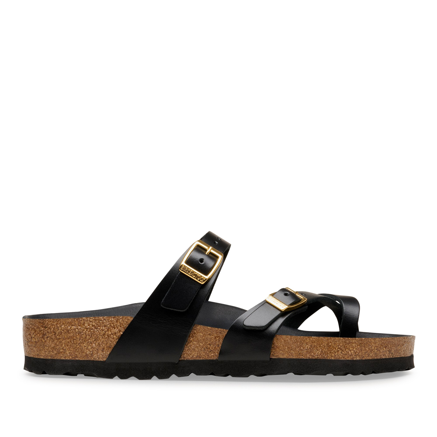 Mayari Natural Leather Black New Dressy Leather - BIRKENSTOCK