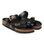 Mayari Natural Leather Black New Dressy Leather - BIRKENSTOCK