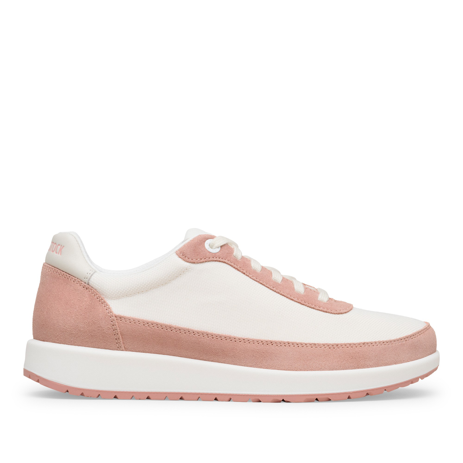 Honnef City Natural Leather/Textile Pink Clay / Eggshell - BIRKENSTOCK