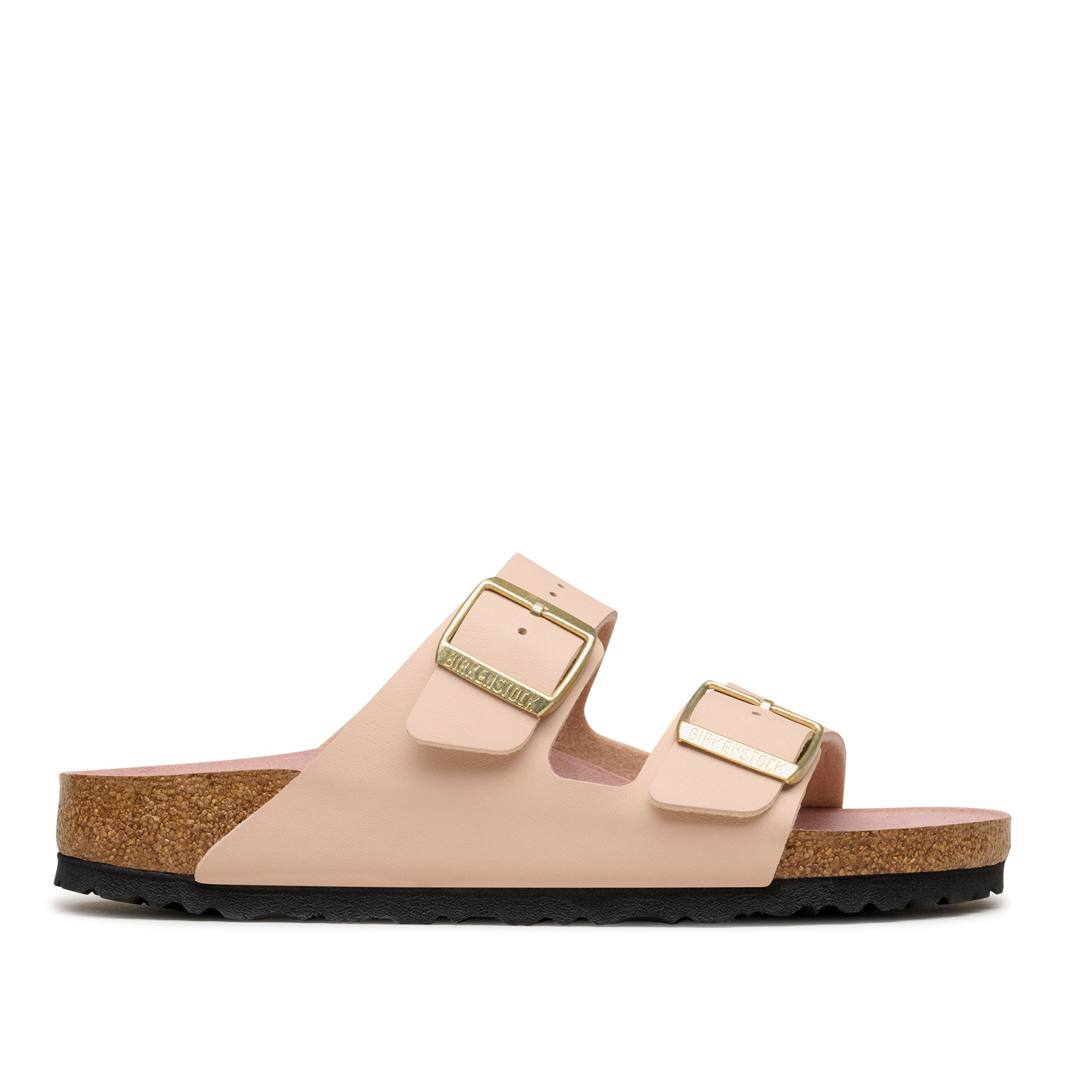 Arizona BS Birko-Flor Triples New Beige/Pink Clay - BIRKENSTOCK