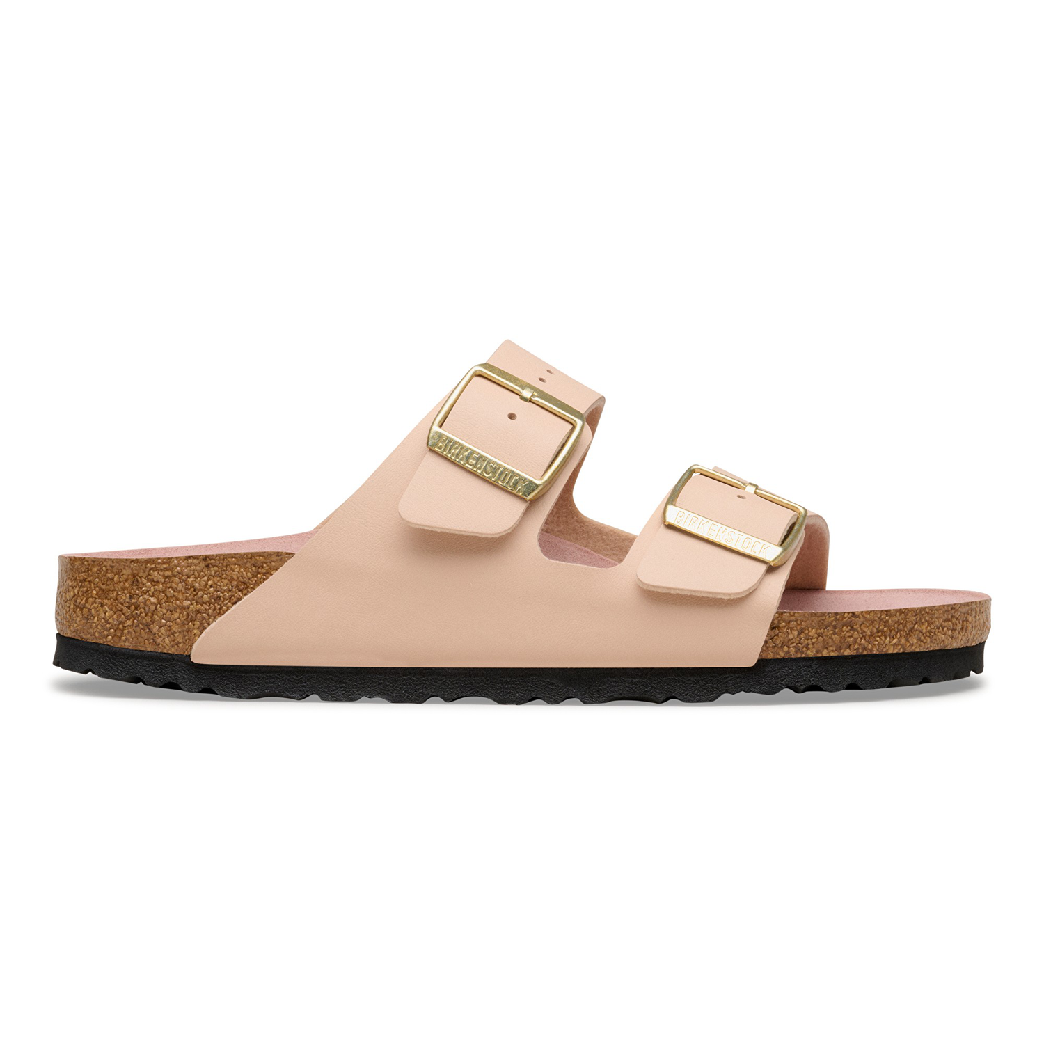 Arizona BS Birko-Flor Triples New Beige/Pink Clay - BIRKENSTOCK
