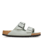 Arizona Soft Footbed Suede Leather Pure Sage Tonal FB - BIRKENSTOCK