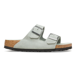 Arizona Soft Footbed Suede Leather Pure Sage Tonal FB - BIRKENSTOCK