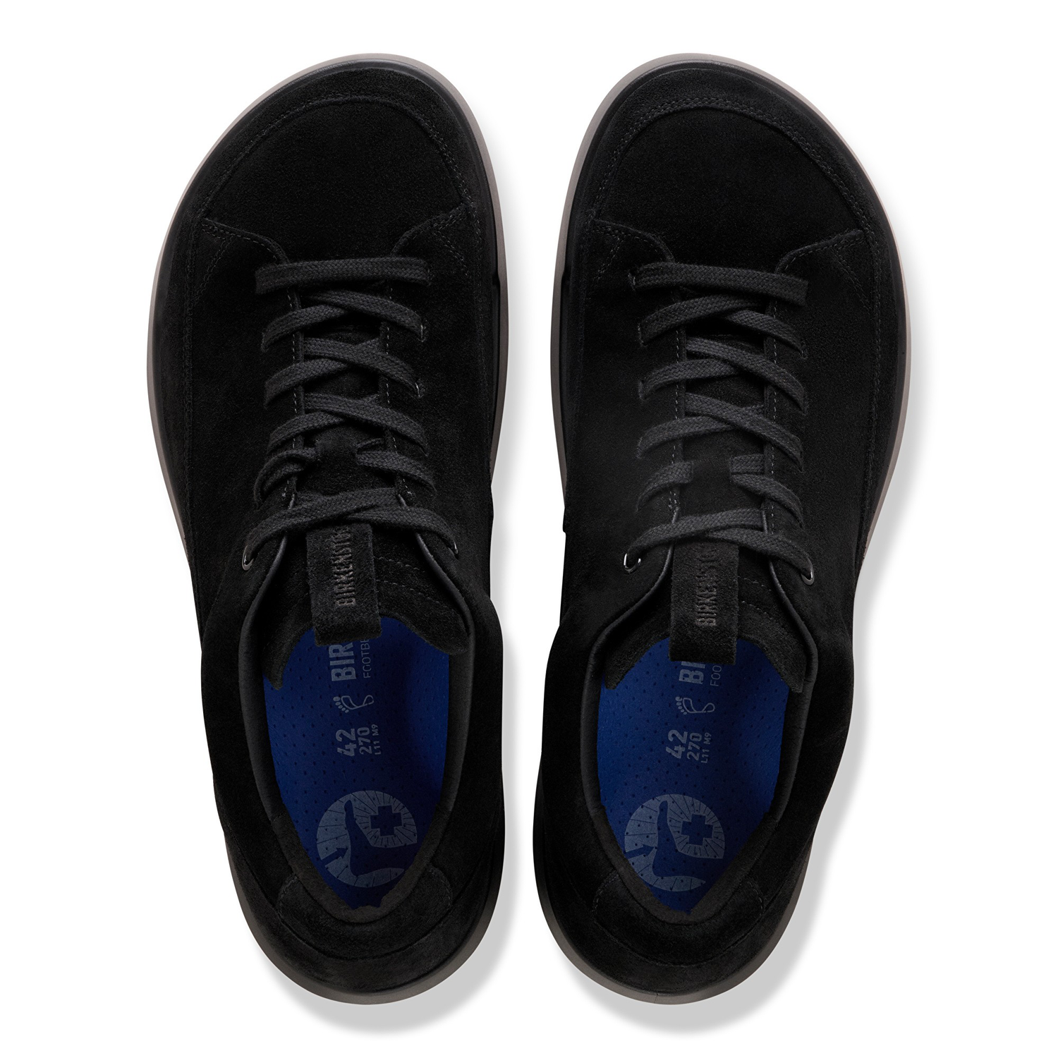 Melbourne Suede Leather Black - BIRKENSTOCK