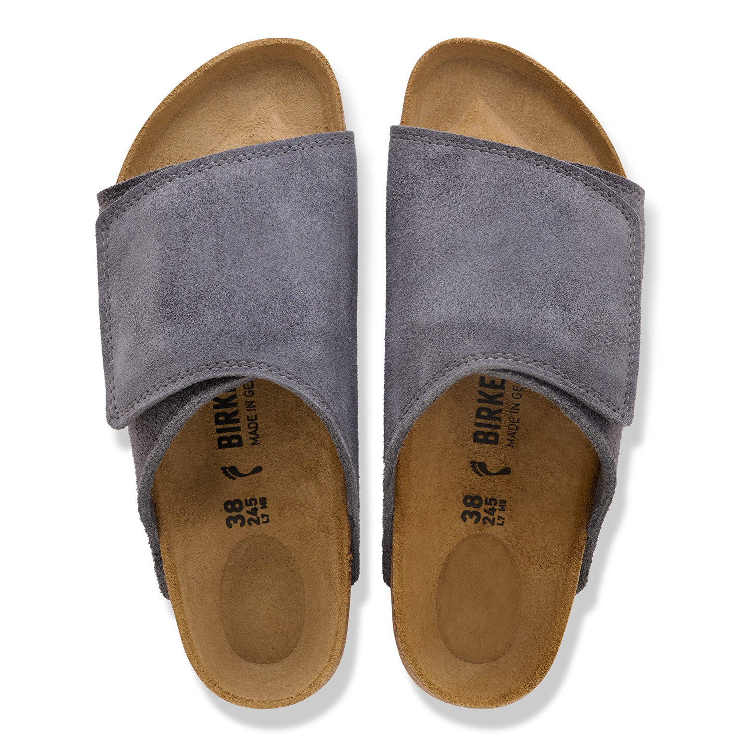 Solana VL Suede Leather Charcoal - BIRKENSTOCK