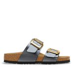 Sydney Cushion Buckle Birko-Flor Metallic Black - BIRKENSTOCK