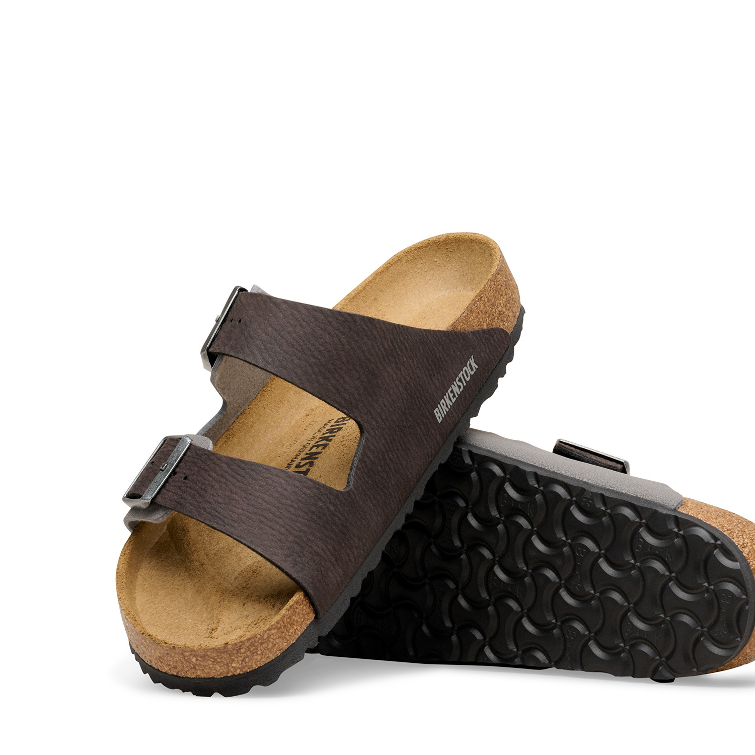 Arizona BS Mixed Synthetics Black/Dark Gull Gray – BIRKENSTOCK Arizona BS Mixed Synthetics Black/Dark Gull Gray – BIRKENSTOCK