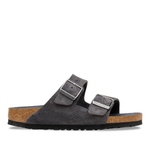 Arizona Soft Footbed Suede Leather Charcoal Tonal FB - BIRKENSTOCK