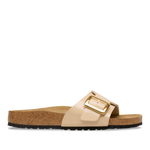 Catalina Cushion Buckle Birko-Flor Patent Patent Sand - BIRKENSTOCK