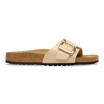 Catalina Cushion Buckle Birko-Flor Patent Patent Sand - BIRKENSTOCK