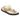 Gizeh Droplet Buckle Natural Leather Patent High-Shine Ecru - BIRKENSTOCK
