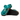 Gizeh Droplet Buckle Natural Leather Patent High-Shine Dark Teal - BIRKENSTOCK