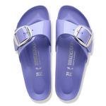 Madrid Big Buckle Natural Leather Patent High-Shine Purple Dusk - BIRKENSTOCK