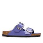 Arizona Big Buckle Natural Leather Patent High-Shine Purple Dusk - BIRKENSTOCK