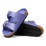 Arizona Big Buckle Natural Leather Patent High-Shine Purple Dusk - BIRKENSTOCK