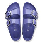 Arizona Big Buckle Natural Leather Patent High-Shine Purple Dusk - BIRKENSTOCK