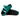 Florida Fresh Natural Leather Patent High-Shine Dark Teal/Black - BIRKENSTOCK