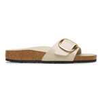 Madrid Big Buckle Natural Leather Patent High-Shine Oyster - BIRKENSTOCK