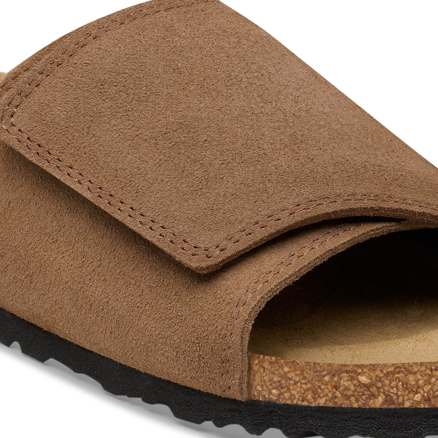 Solana VL Suede Leather Dark Tea - BIRKENSTOCK